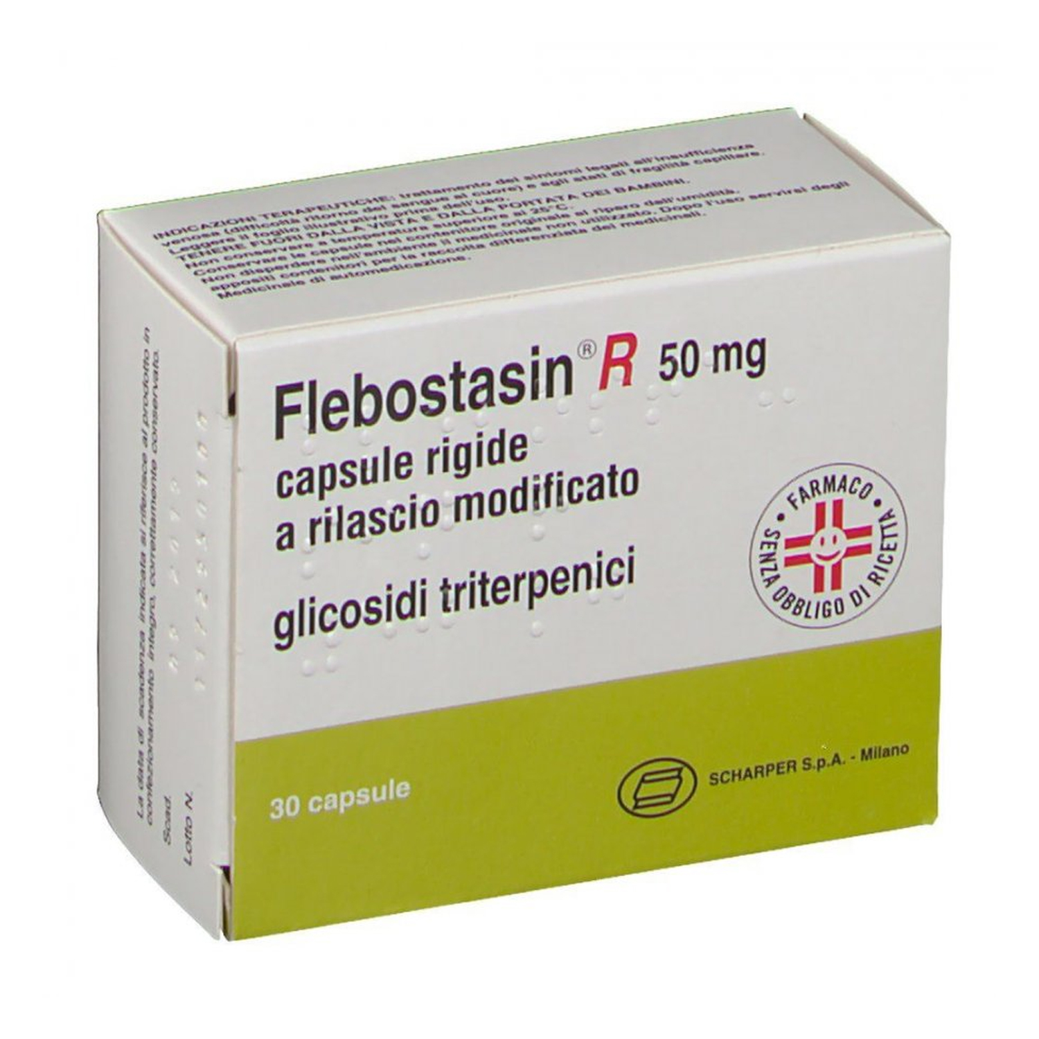 image - 028424012 - Flebostasin R 50mg contiene estratto secco di semi di ippocastano ed è indicato per sintomi di insufficienza venosa e fragilità capillare. - 7875803_2.jpg