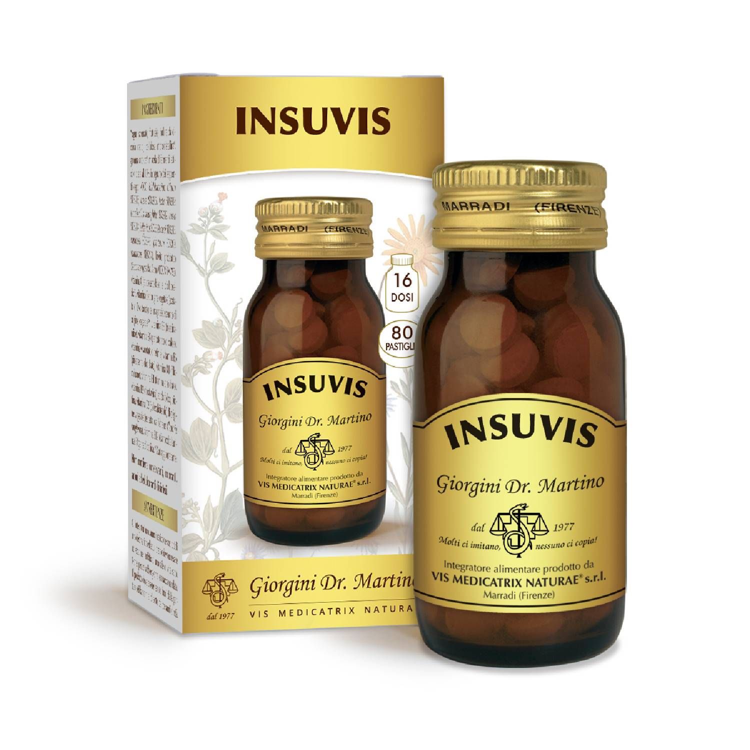 Dr. Giorgini Insuvis Integratore 80 Pastiglie