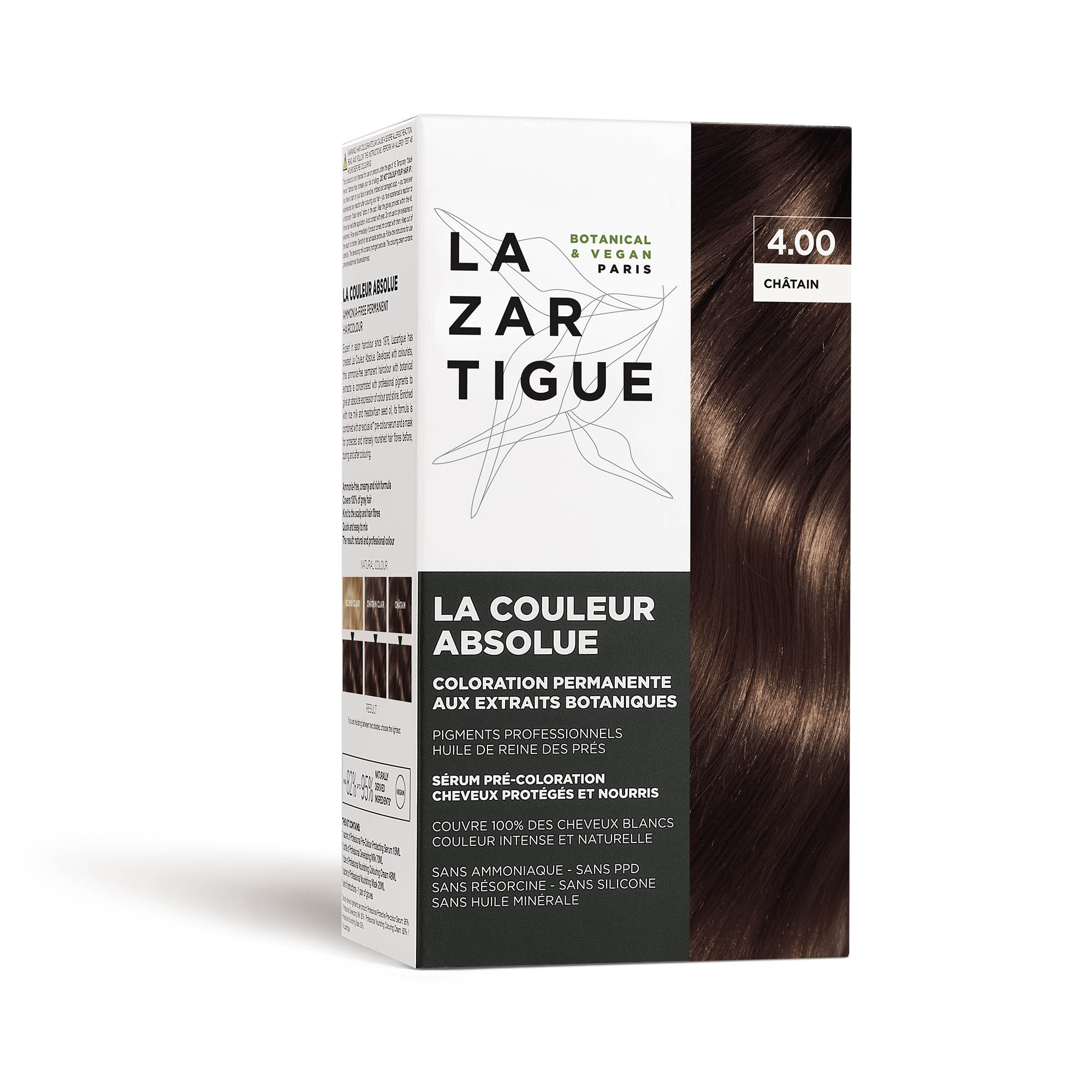 Lazartigue La Couleur Absolue Colorazione Permanente 4.00 Castano