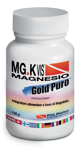 Mgk Vis Magnesio Gold Puro Integratore Stress 150 Grammi