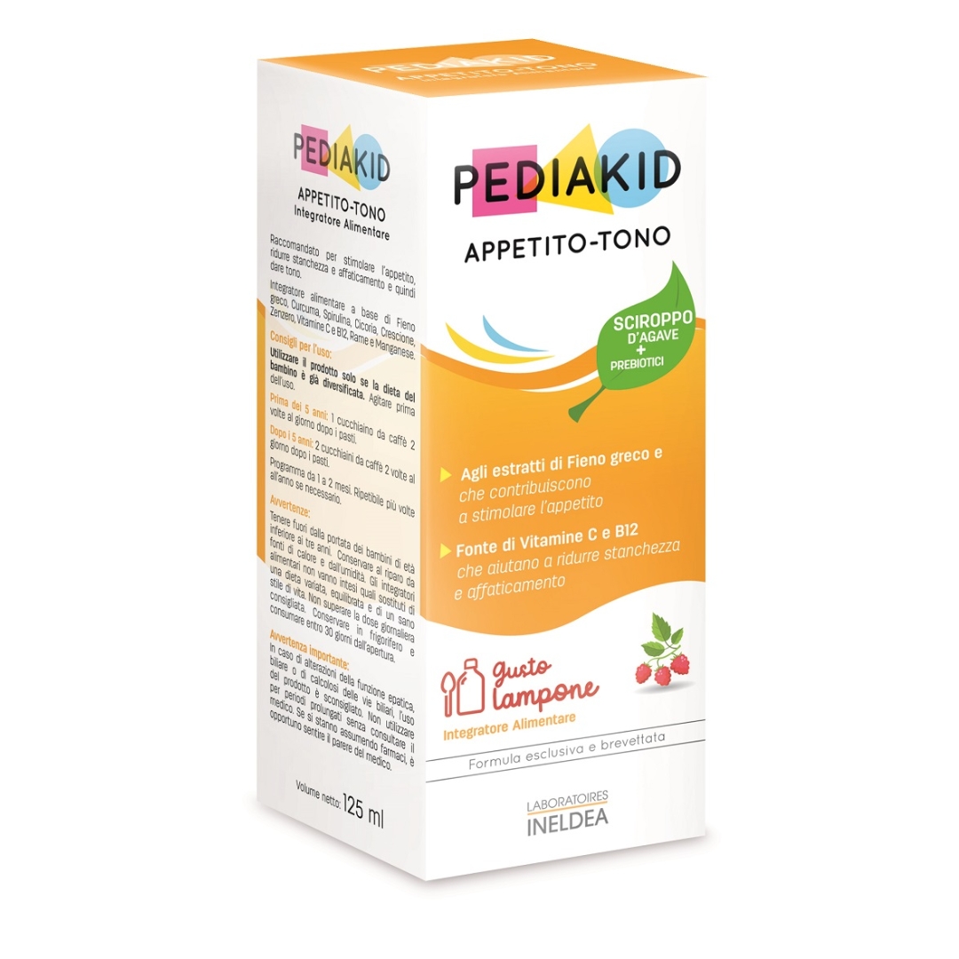 Pediakid Appetito E Tono Sciroppo Bambini 125ml