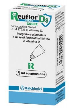 Reuflor D3 Gocce Integratore Fermenti Lattici 5ml