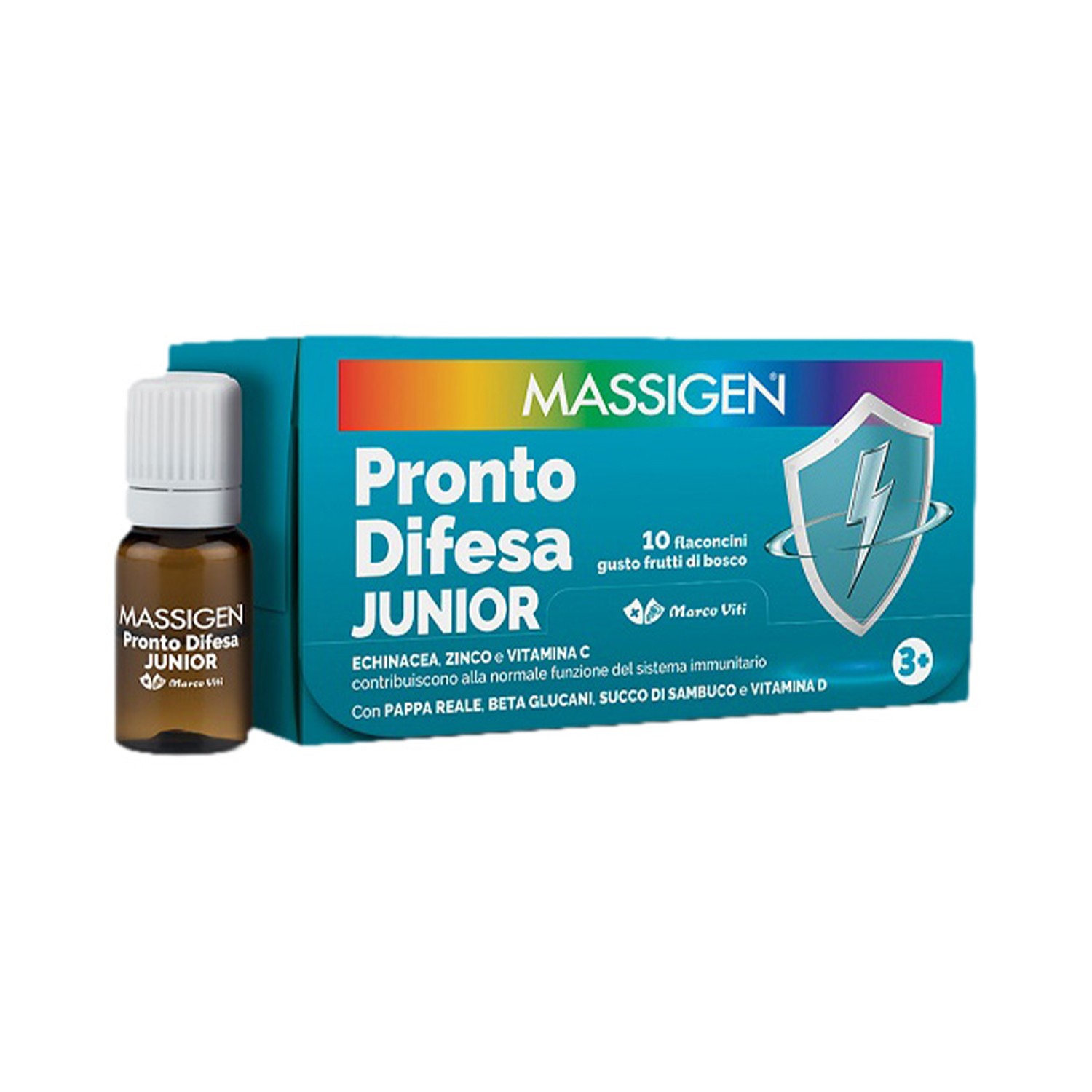 image - 940065853 - Integratore in flaconcini pensato per bambini dai 3 anni, aiuta a sostenere le difese immunitarie grazie a vitamine, zinco ed echinacea. - 4886204_2.jpg