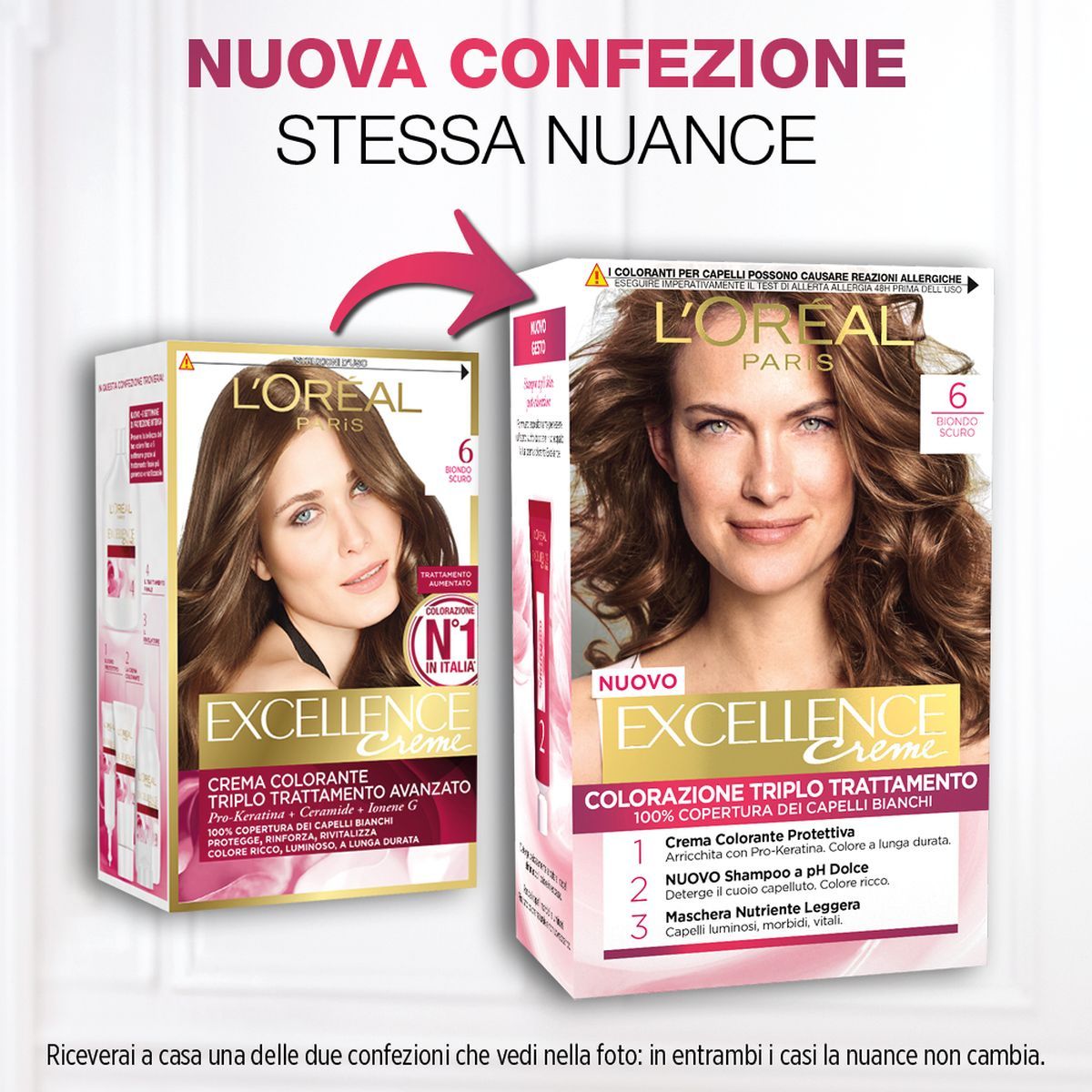 image - 910329440 - L'Oreal Excellence Crème Colorazione permanente 6 Biondo scuro - 4716563_3.jpg