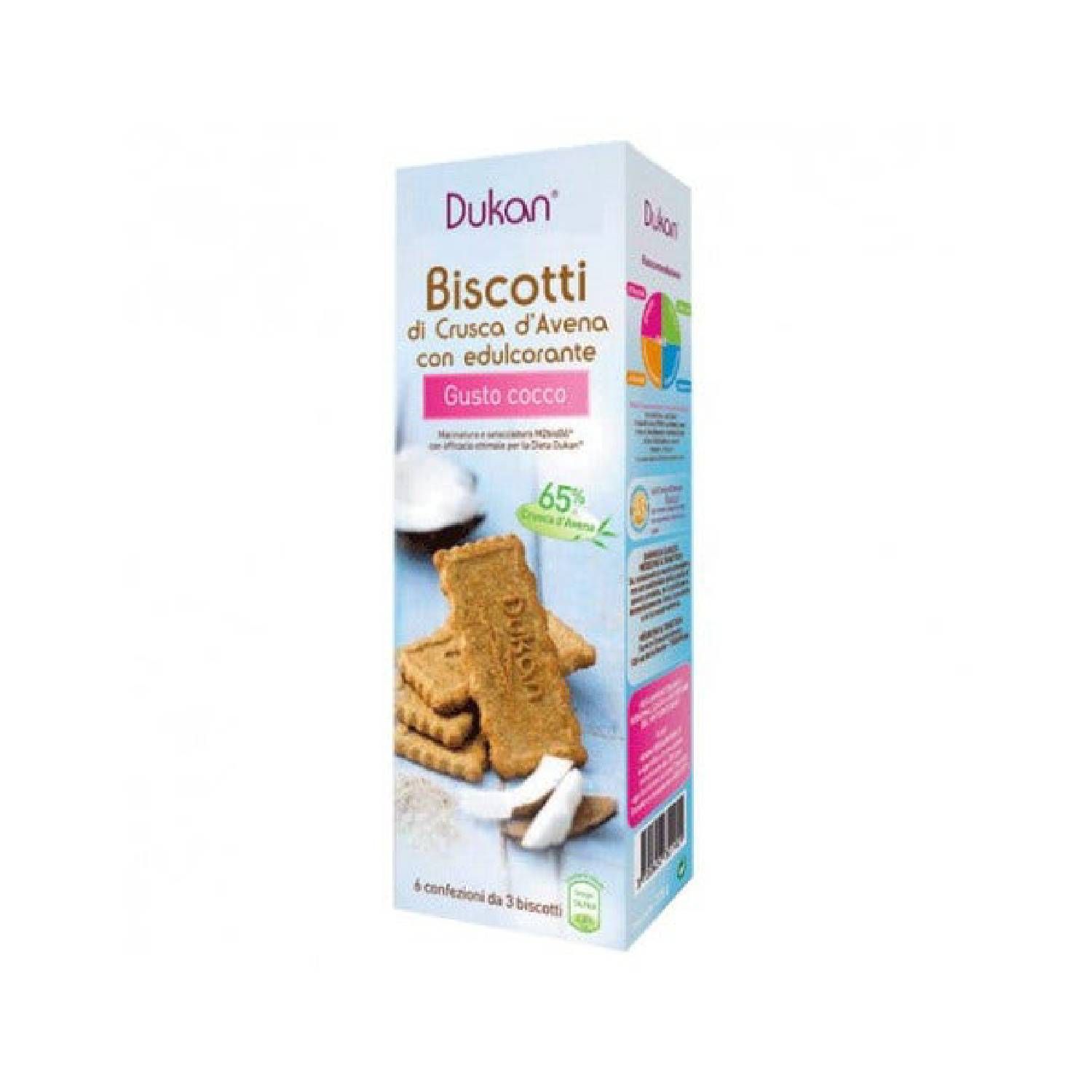 Dukan Expert Biscotto Crusca Avena E Cocco 225g