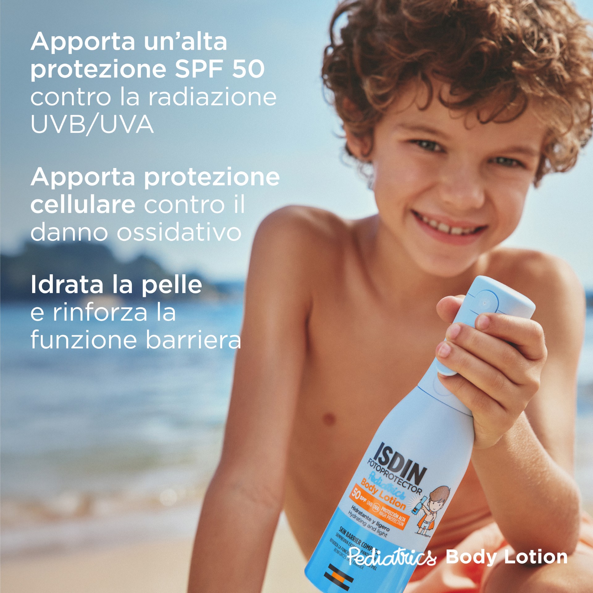 image - 951486214 - Lozione solare corpo SPF50 specifica per bambini e neonati, che protegge efficacemente dai raggi UVA/UVB e aiuta a prevenire scottature. - 4857350_5.jpg
