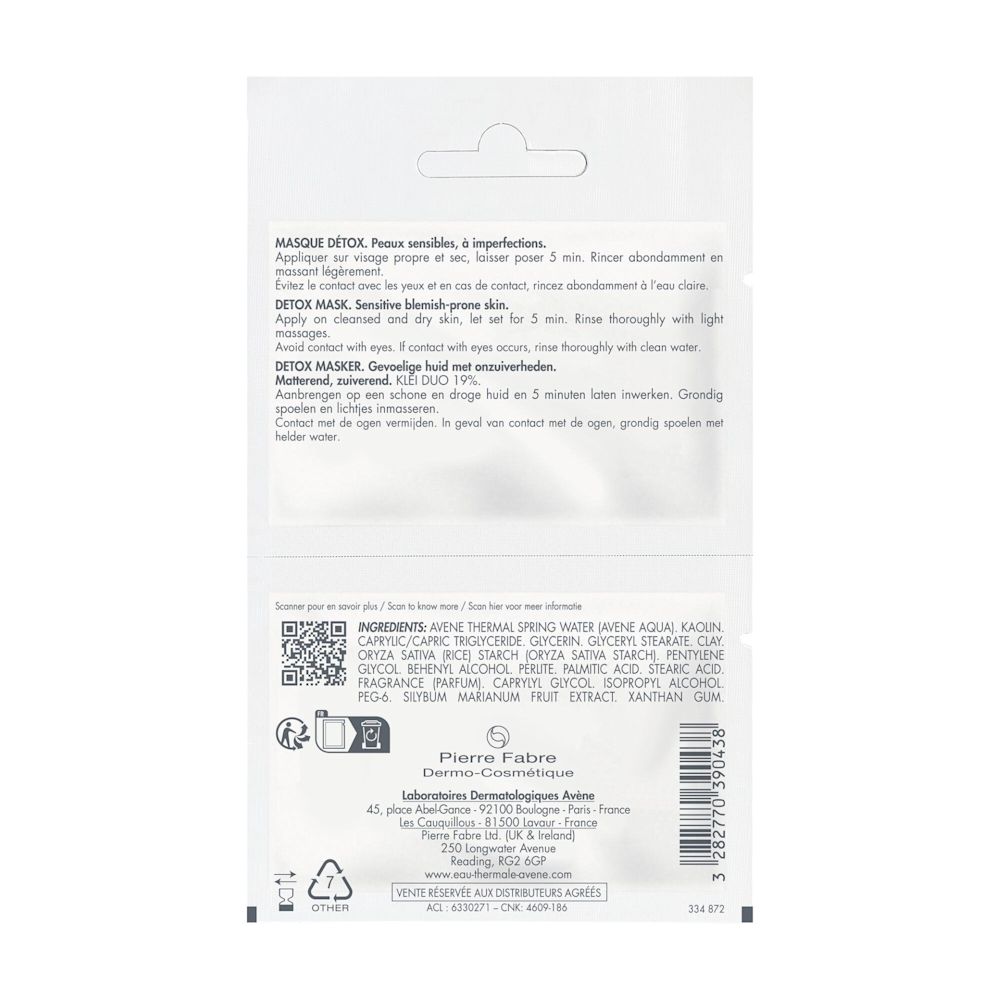 image - 987875592 - AVENE CLEANANCE MASCHERA DETOX 2 PEZZI DA 6 ML - 4759375_2.jpg
