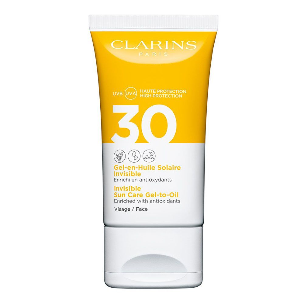 Clarins Gel olio protezione solare Invisibile SPF 30 50ml