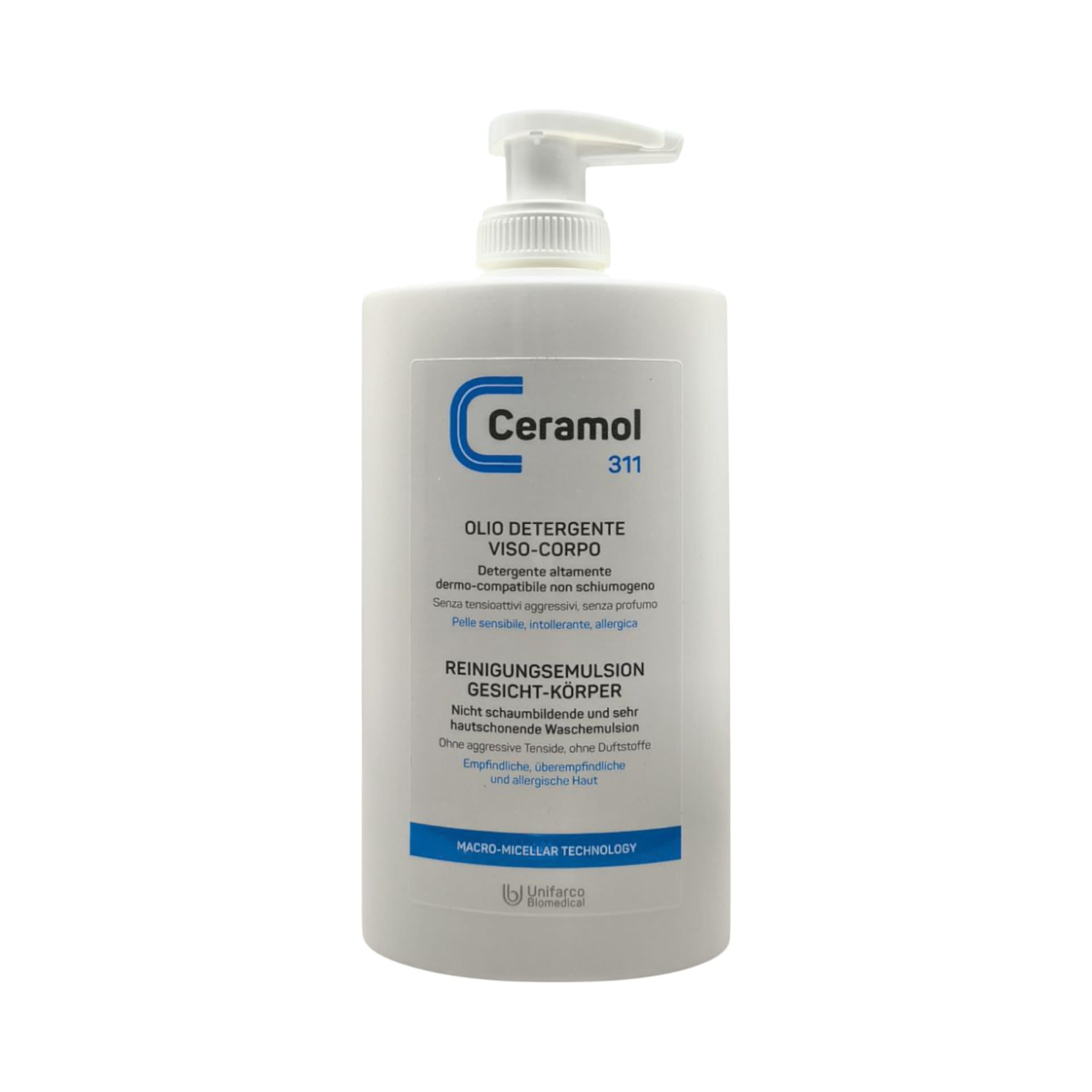 image - 934865421 - CERAMOL 311 OLIO DETERGENTE VISO/CORPO 400 ML - 7879515_4.jpg