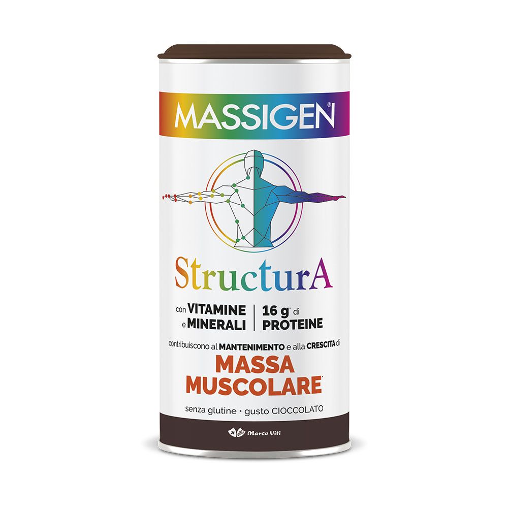 Massigen Structura Cioccolato Alimento Proteico 252g