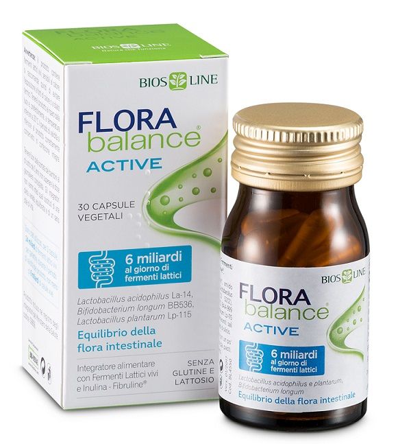 Bios Line Florabalance Active Integratore Fermenti Lattici 30 Capsule