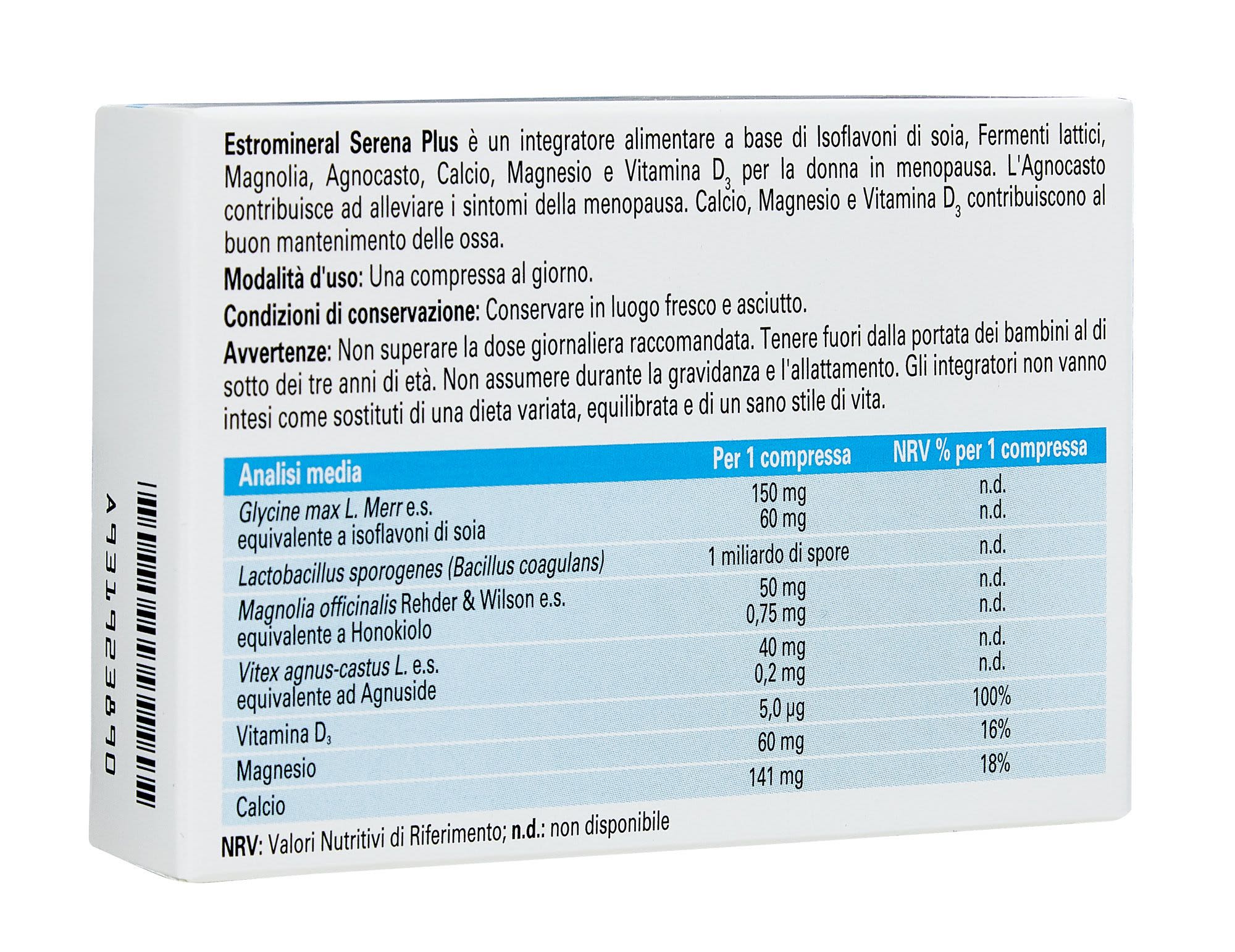 image - 931923890 - Estromineral Serena Plus Integratore menopausa 30 compresse - 7870404_5.jpg