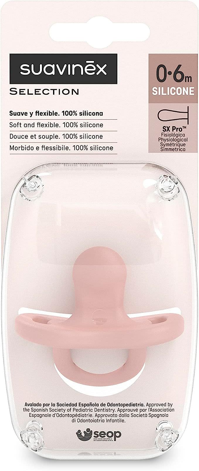 943307557 - Suavinex Color Essence Succhietto Fisiologico Tettina Sx Pro 0-6 mesi Nude - 4725863_1.jpg