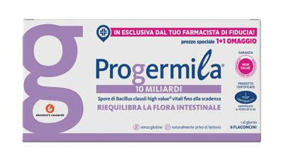 905164327 - Progermila 10 Miliardi Integratore Fermenti Lattici 6 flaconcini - 7887973_2.jpg