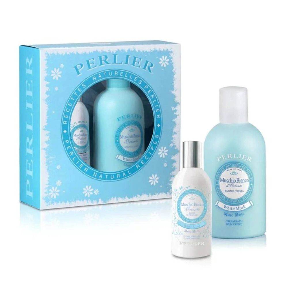 982713354 - Perlier Cofanetto Elisir Donna Muschio Bianco d'Oriente Profumo + Bagno schiuma 500ml - 4738892_1.jpg