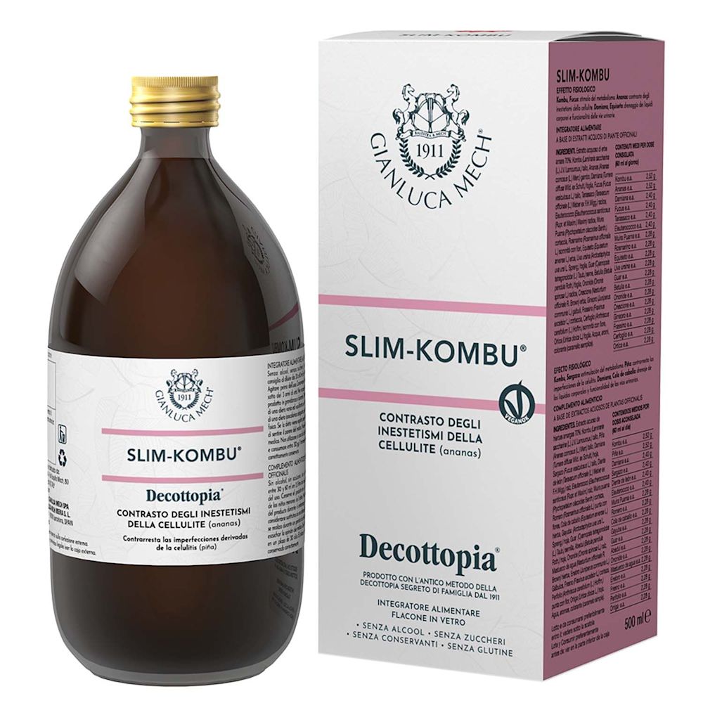 image - 900191230 - Gianluca Mech Slimkombu Integratore contro Cellulite 500ml - 7891896_1.jpg