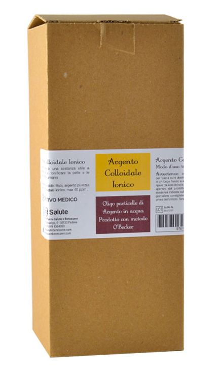 Argento Colloidale Ionico 40ppm 1 litro