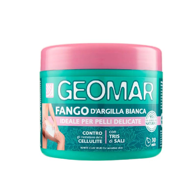 Geomar Fango D'argilla Bianca 600g