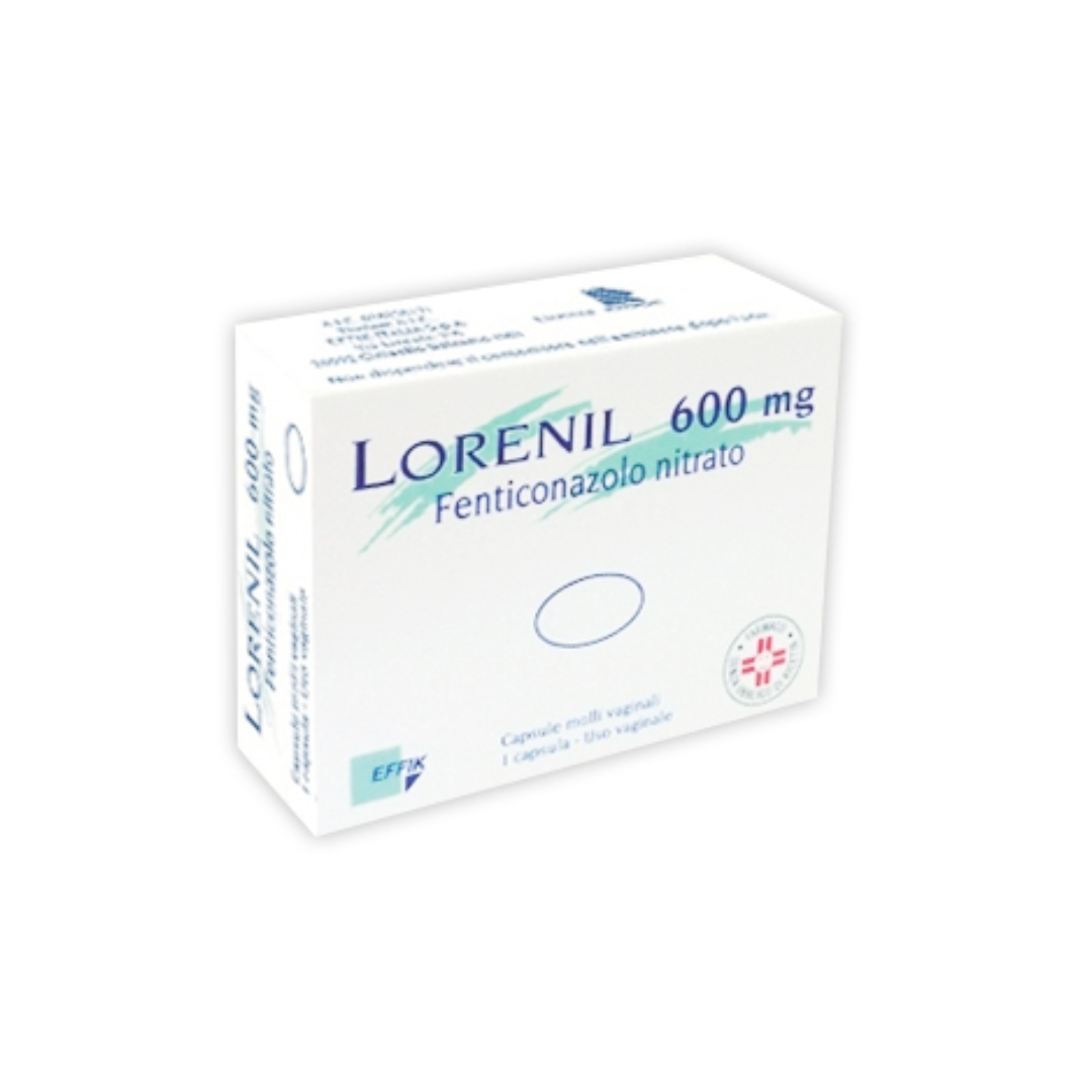 Lorenil 600mg Trattamento Micosi Intima 1 Capsula Molle Vaginale