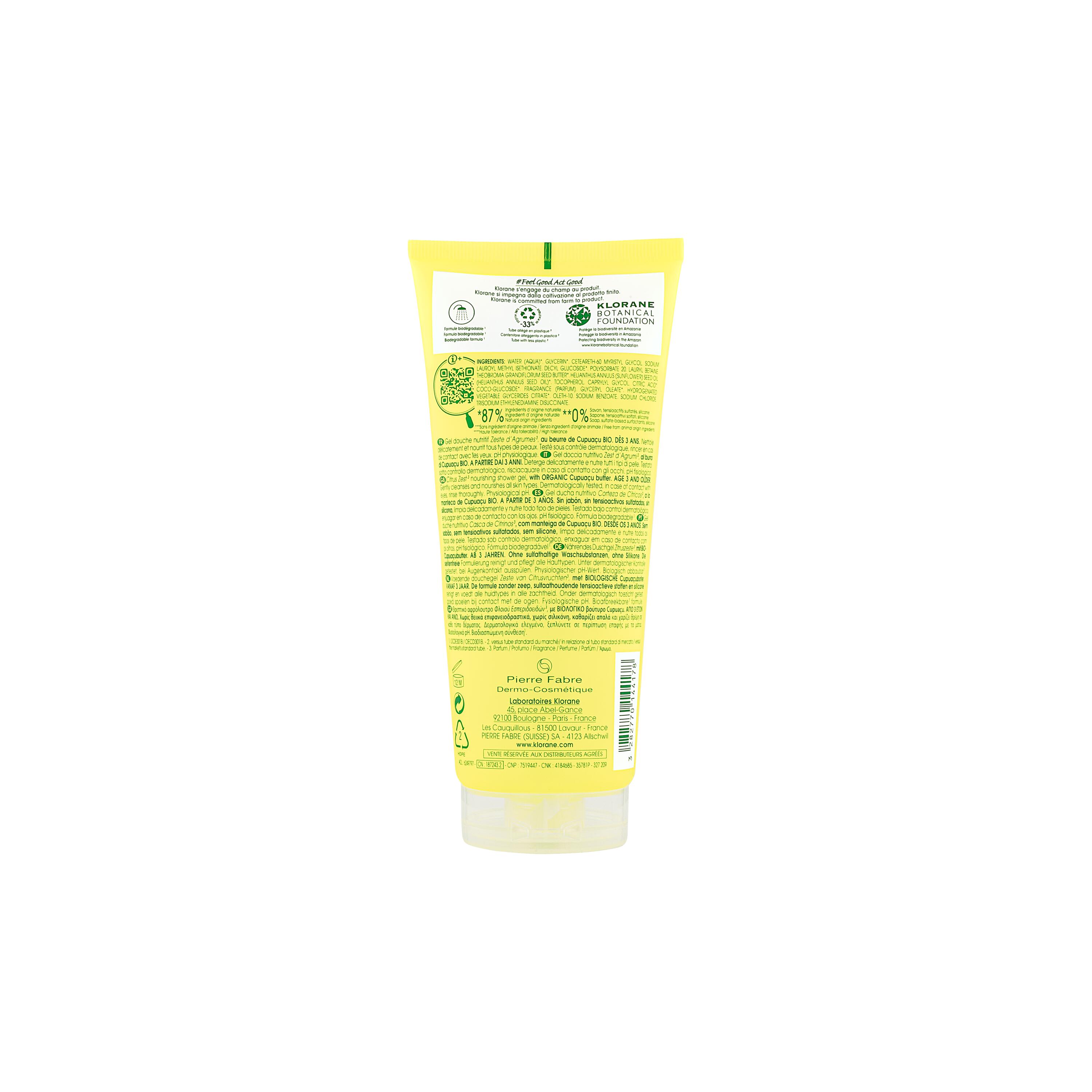 981391295 - KLORANE GEL DOCCIA ZEST D'AGRUMI 200 ML - 4706501_2.jpg
