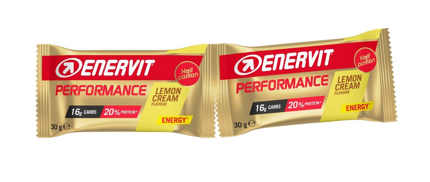 Enervit Performance Bar Gusto Limone 2 Mezze Barrette Da 30g