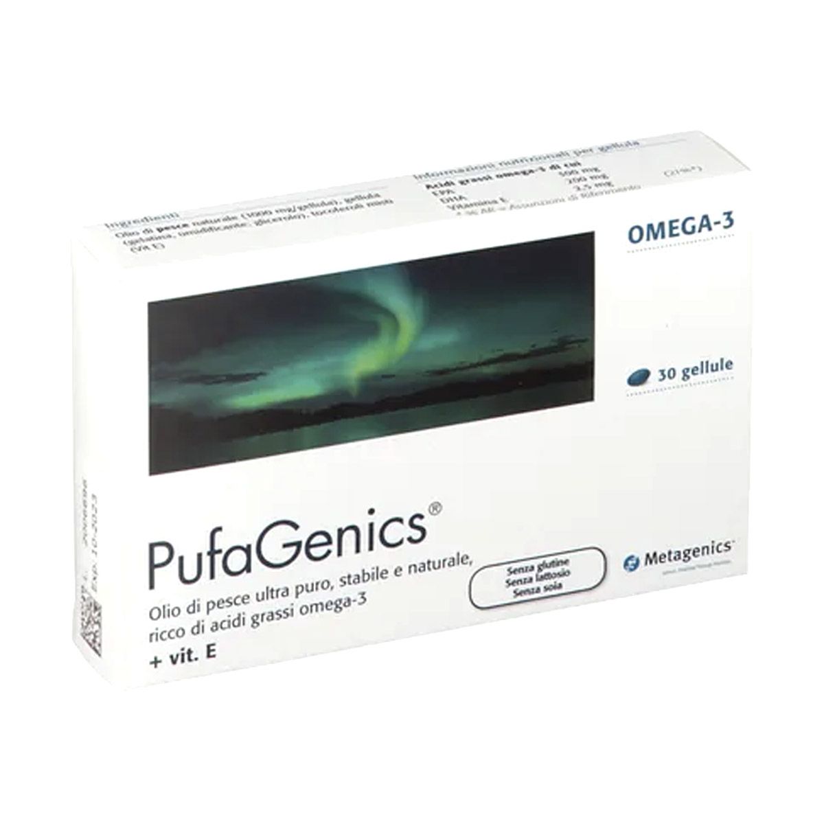 Metagenics Pufagenics Omega 3 30 Gellule