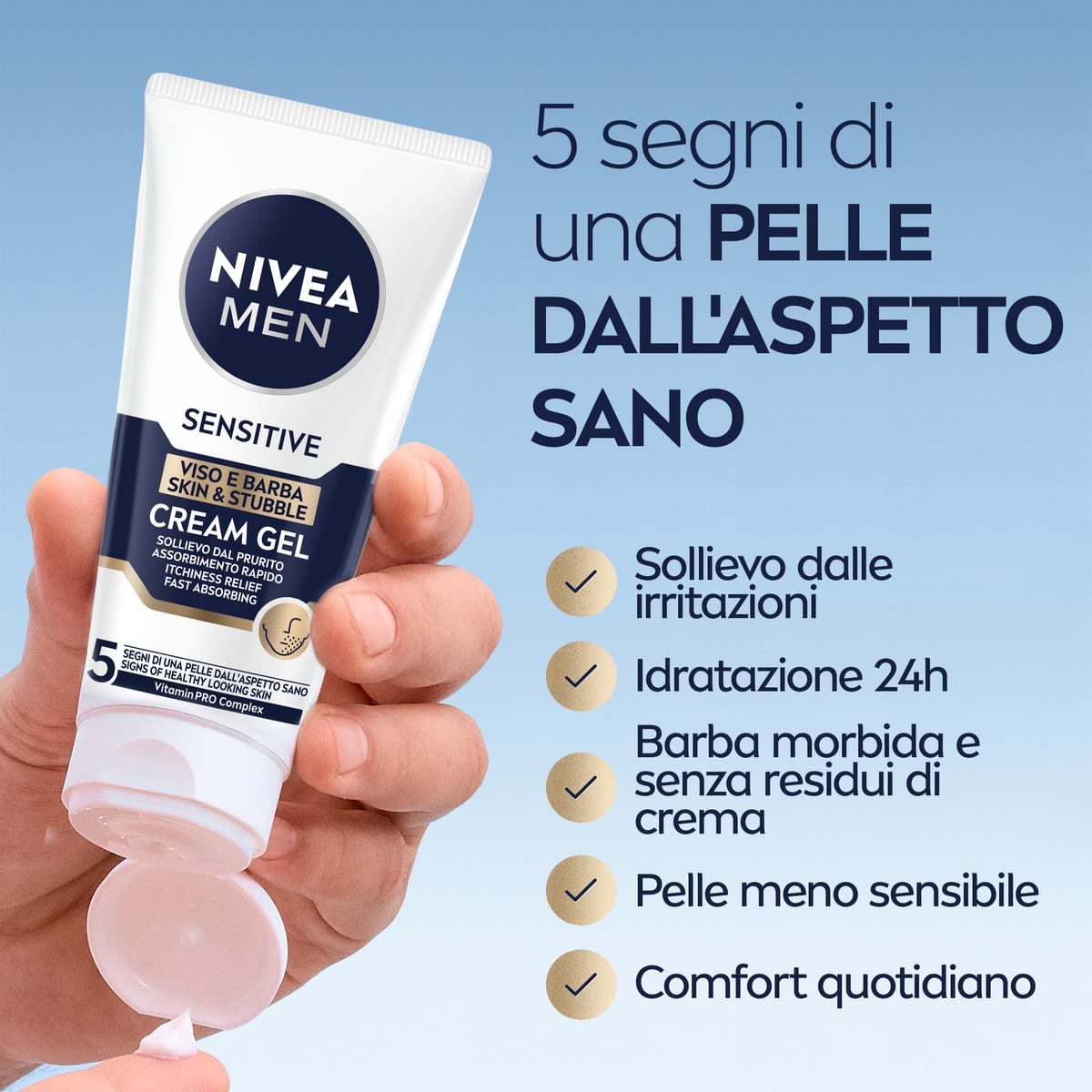 988054045 - NIVEA MEN SENSITIVE CREAM GEL VISO & BARBA 50 ML - 4754858_4.jpg