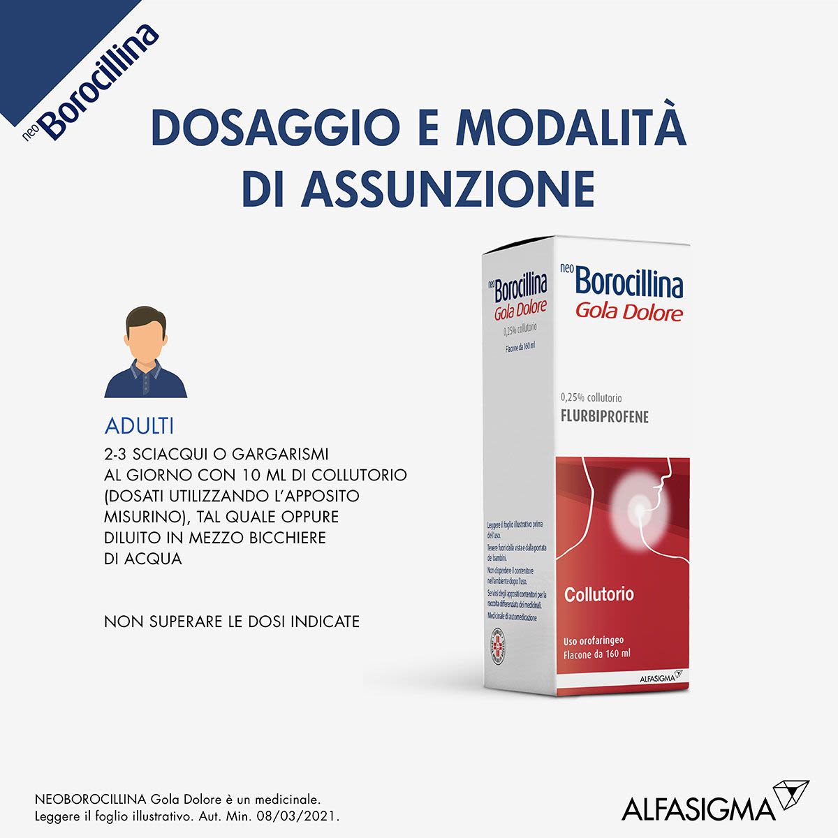 image - 035760014 - Neoborocillina Gola Dolore Collutorio Mucosa Orale 160ml - 7864997_5.jpg