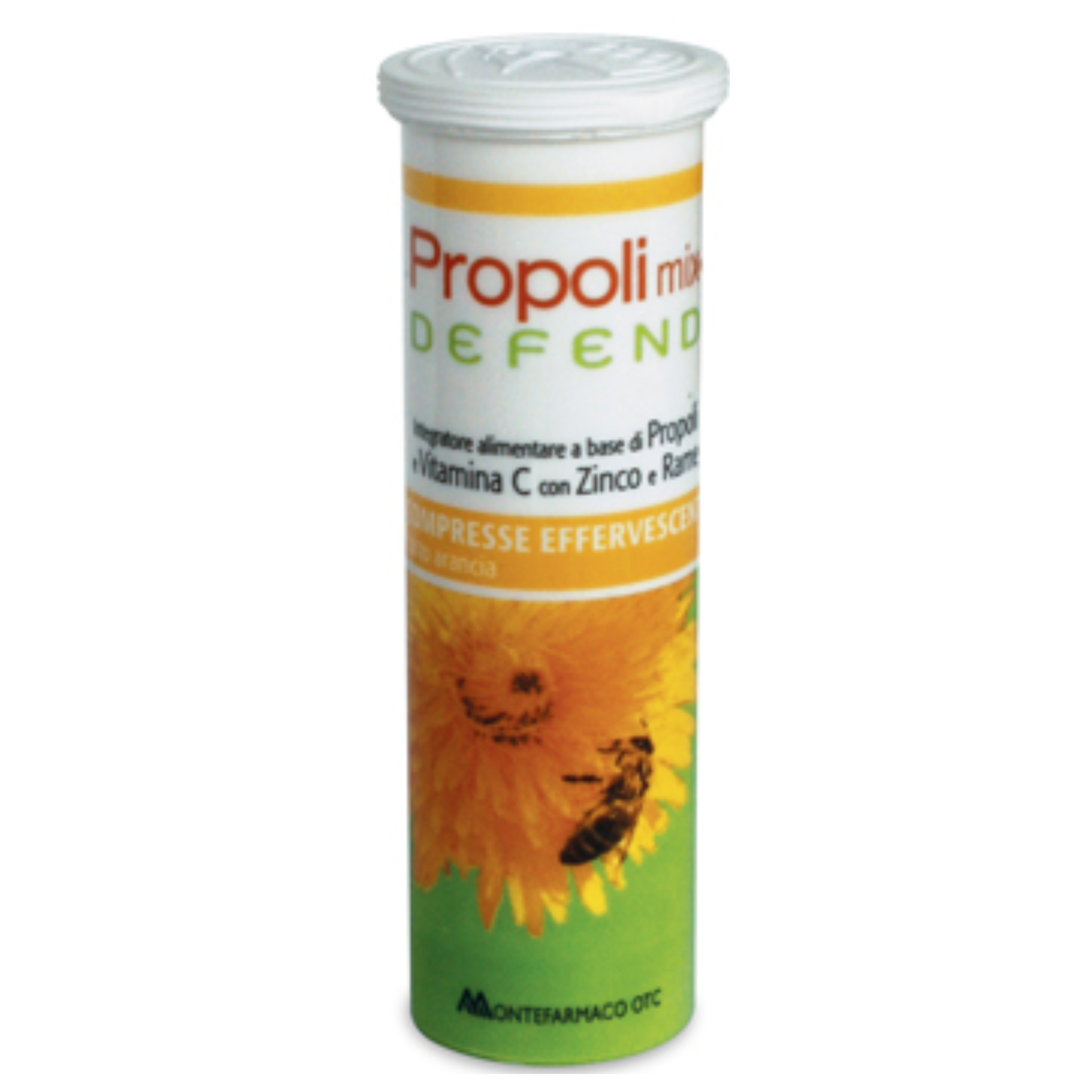 935803748 - PROPOLI MIX DEFEND 10 COMPRESSE EFFERVESCENTI GUSTO ARANCIA - 4706576_1.jpg