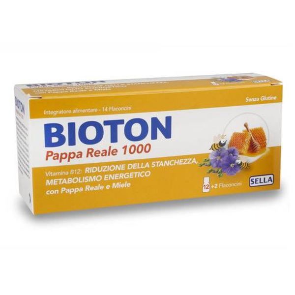 Bioton Pappa Reale 1000 Integratore immunostimolante 14 Flaconcini