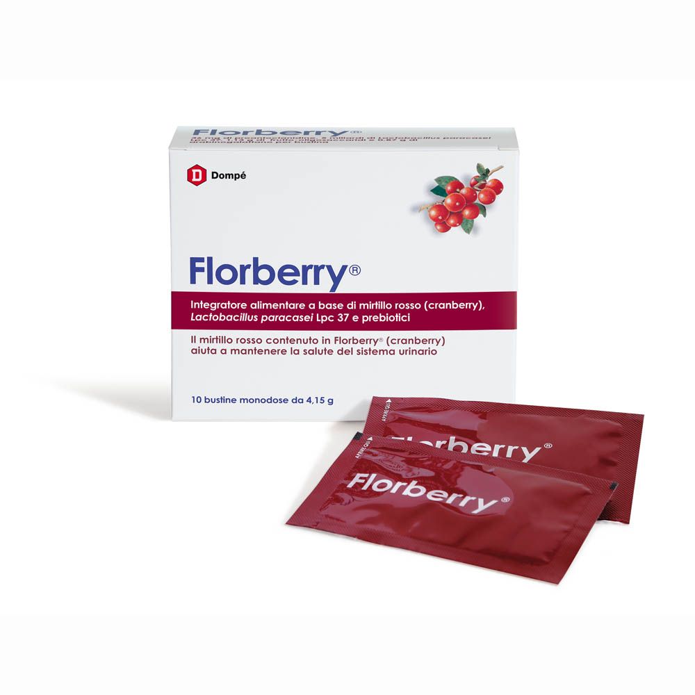 Florberry Integratore Vie Urinarie 10 Bustine