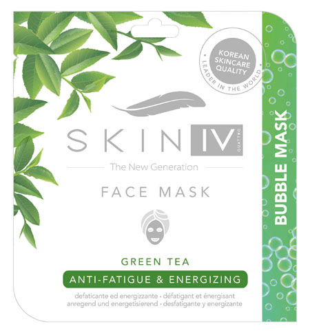 978507871 - SKIN IV MASCHERA VISO COREANA MONOUSO TE' VERDE DEFATICANTE E ENERGIZZANTE 25 ML - 4760876_1.jpg
