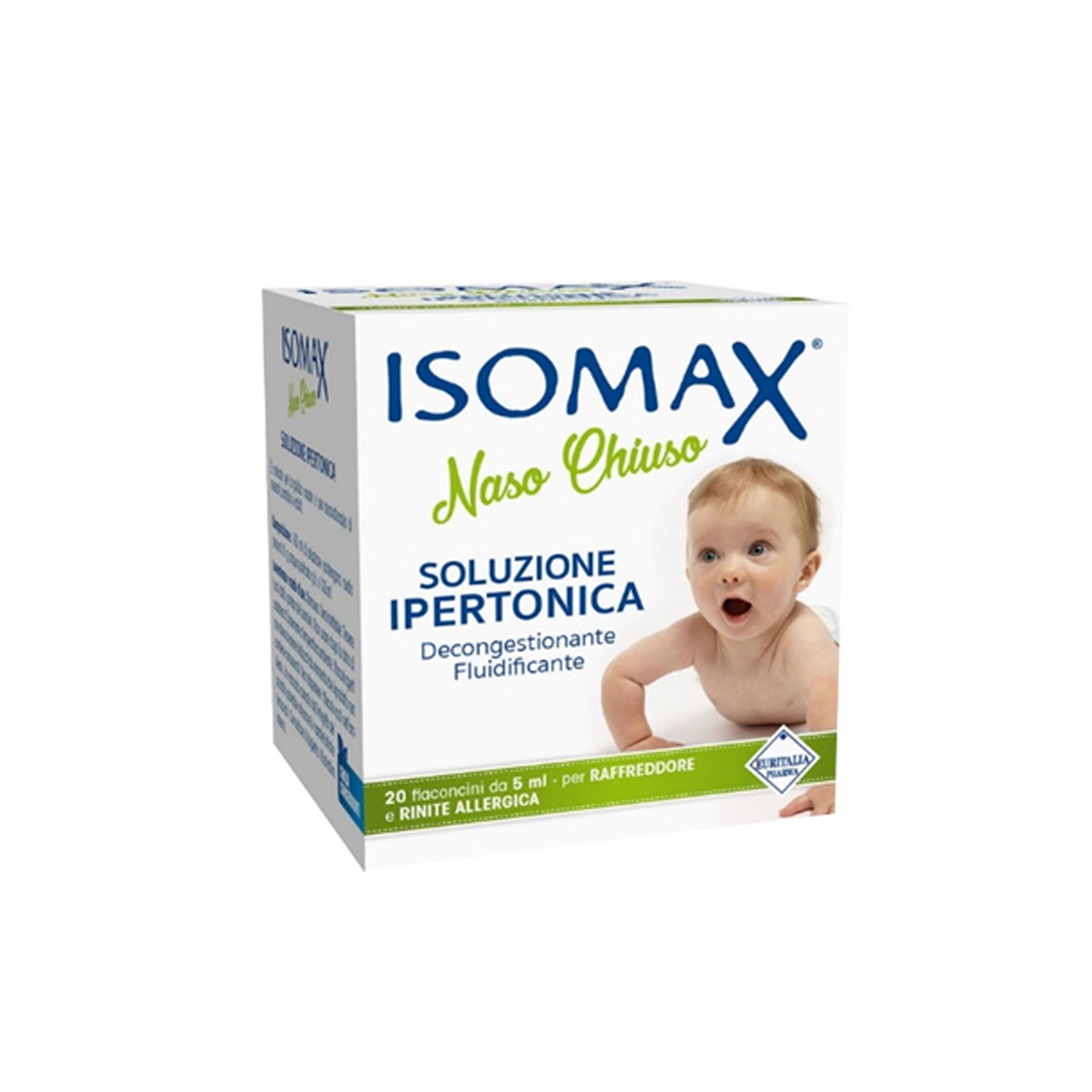 Isomax Soluzione Ipertonica Naso Chiuso 20 Flaconcini