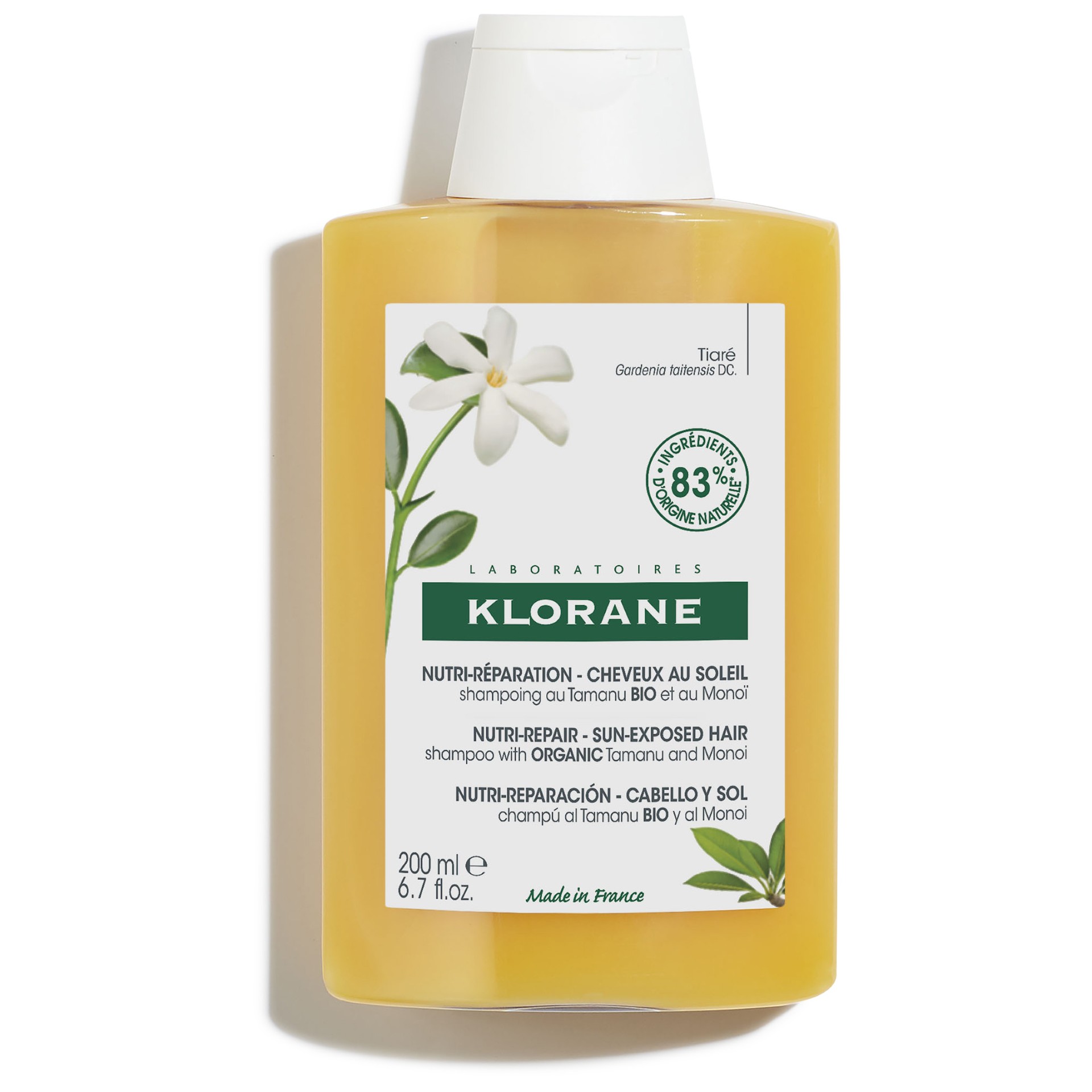 Klorane Les Polysianes Shampoo Doposole Al Monoi 200ml