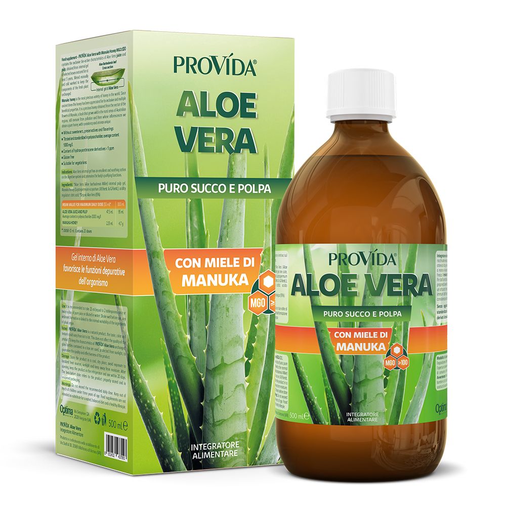 Provida Aloe Vera Con Miele Di Manuka 500ml