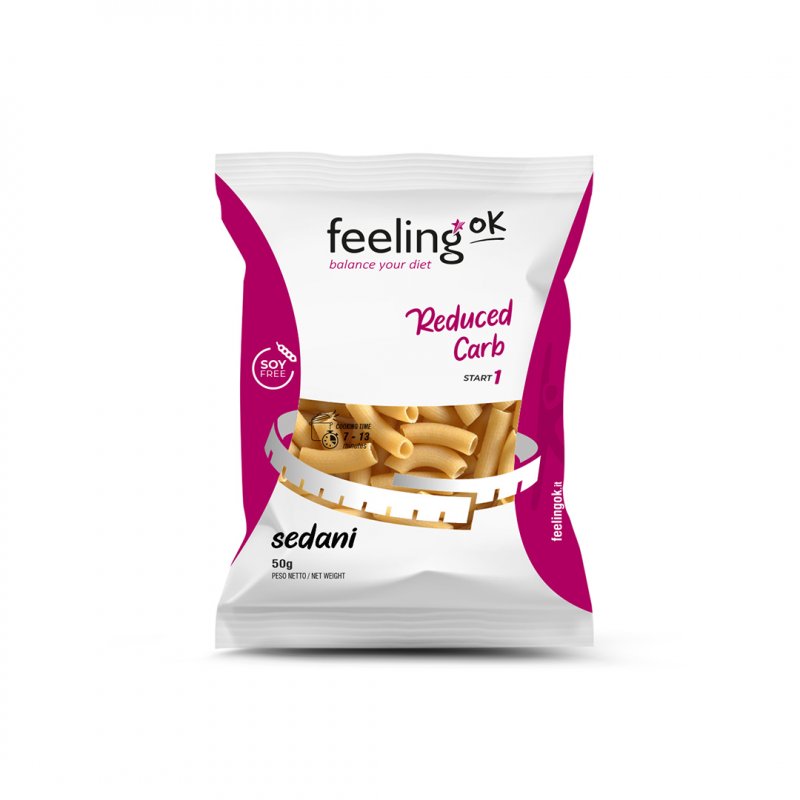 Feeling Ok Sedani Pasta Monoporzione 50g