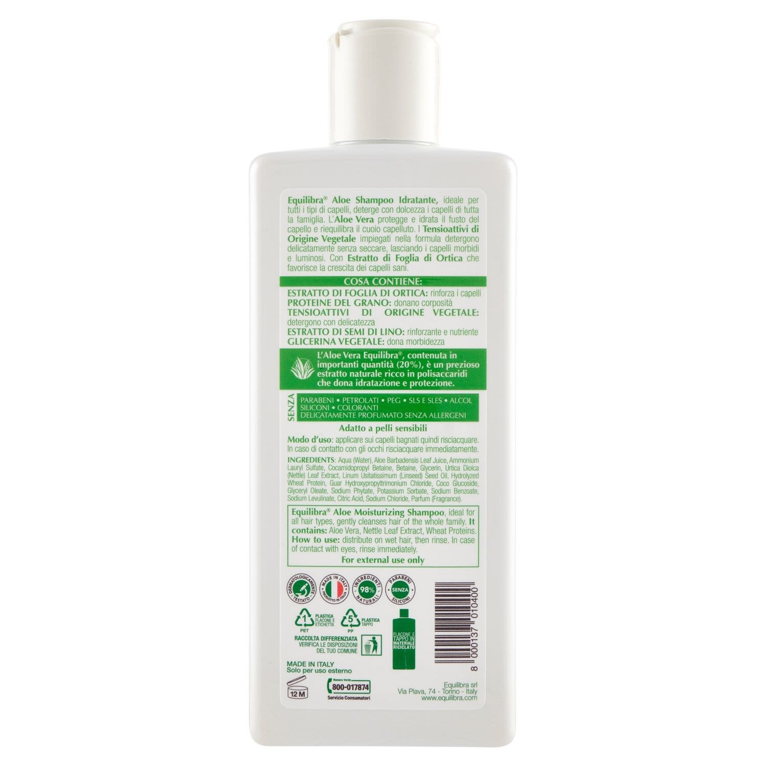 913509600 - Equilibra Aloe Shampoo Idratante 250ml - 4717114_4.jpg