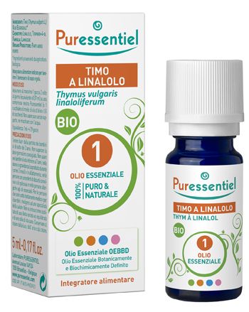 Puressentiel Timo Linalolo Bio Olio Essenziale Integratore 5ml