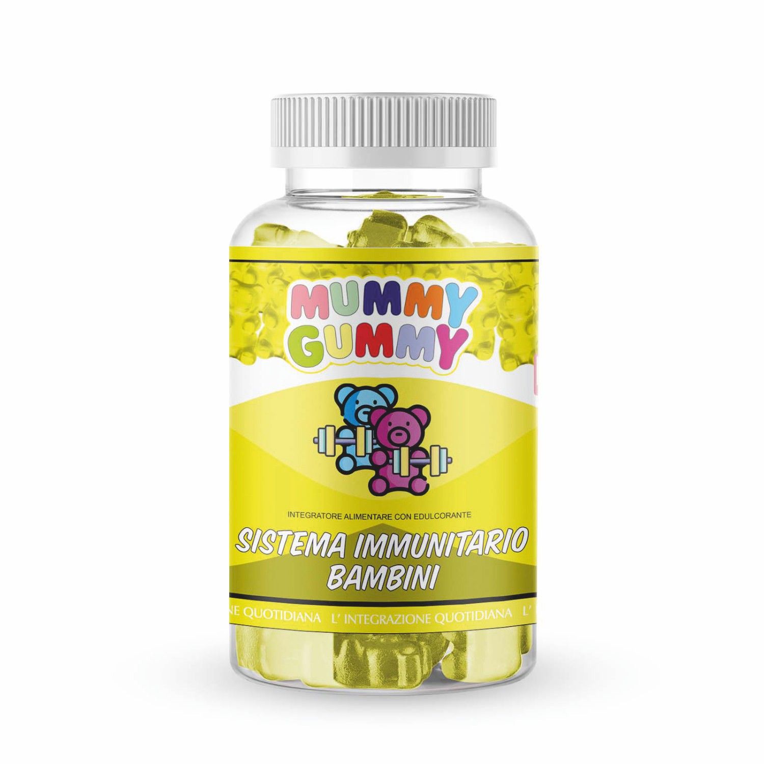 Mummygummy difese immunitarie Bambini 30 Orsetti Gommosi