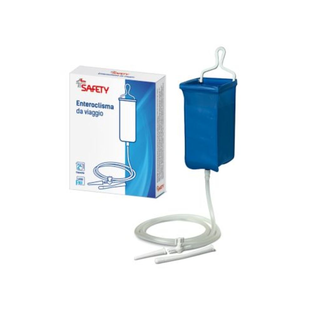 image - 908924626 - ENTEROCLISMA DA VIAGGIO KLISTER IN GOMMA CON CANNULA ANALE EVAGINALE 2 LITRI - 4865214_2.jpg