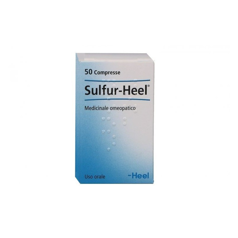 Guna Heel Sulfur Medicinale Omeopatico 50 Tavolette