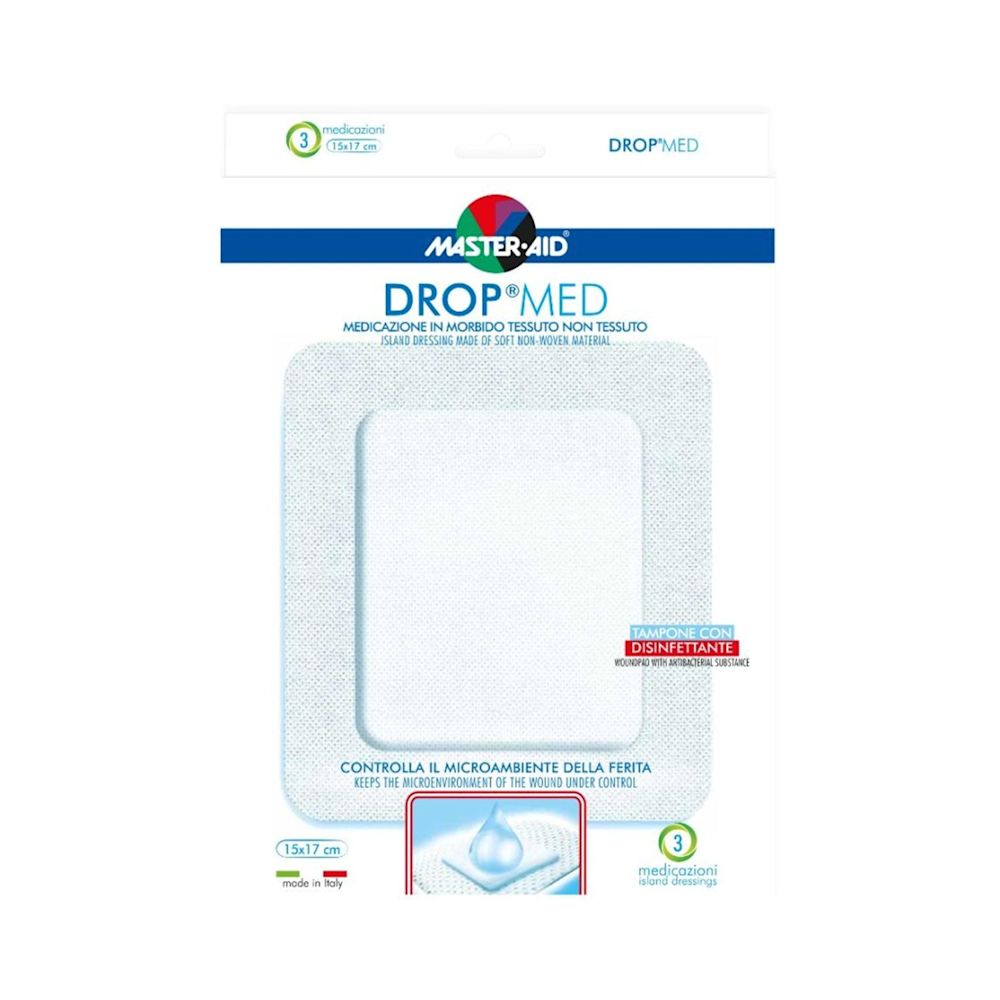 image - 904926058 - Medicazione traspirante in tessuto non tessuto con tampone assorbente e collante ipoallergenico, privo di solventi e lattice, per un'ottima conformabilità e comfort. - 7892898_2.jpg