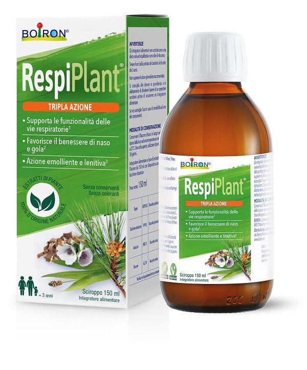 Boiron Respiplant Sciroppo 150ml