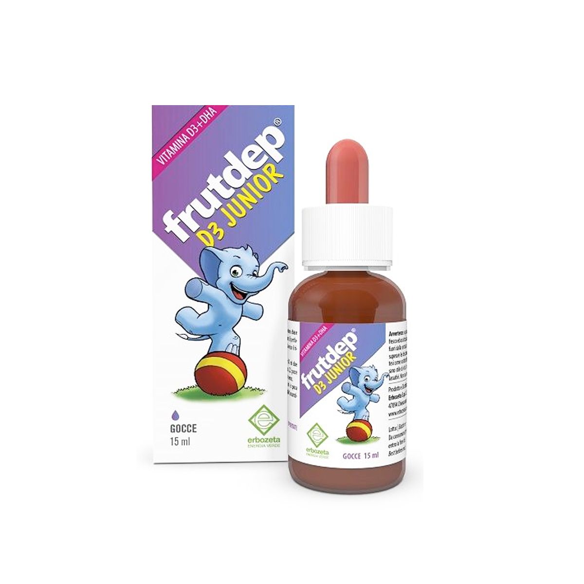 Frutdep D3 Junior Integratore Ossa Bambini 15ml