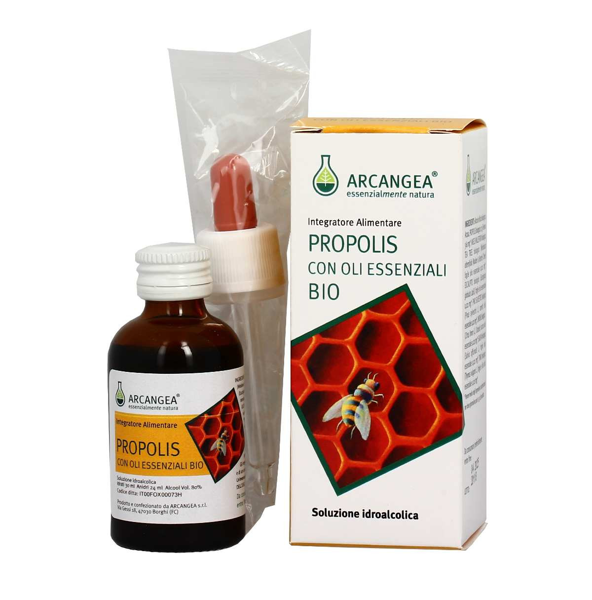 Arcangea Propolis Biologica Con Oli Essenziali 30ml