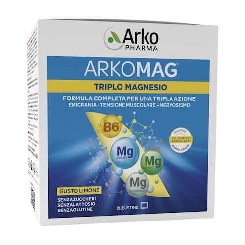 image - 950066872 - ARKOMAG TRIPLO MAGNESIO 20 BUSTINE - 4857958_2.jpg