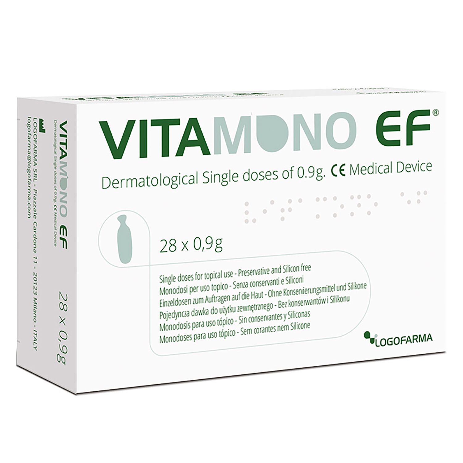 Vitamono Ef Monodose Uso Esterno 0,9g 28 Dosi