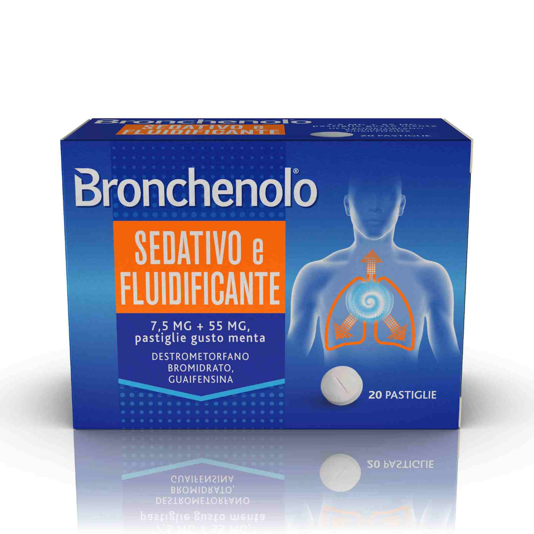 Bronchenolo Sedativo E Fluidificante 20 Pastiglie