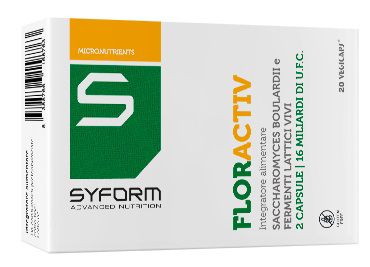 Syform Floractiv Integratore Fermenti Lattici 20 Capsule