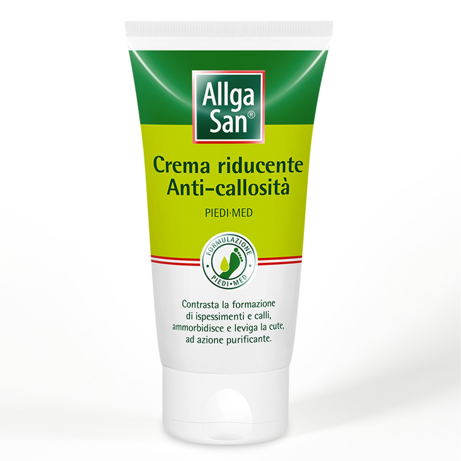 Allgasan Crema Riducente Anti Callosità Calli Duroni Piedi Secchi 75ml